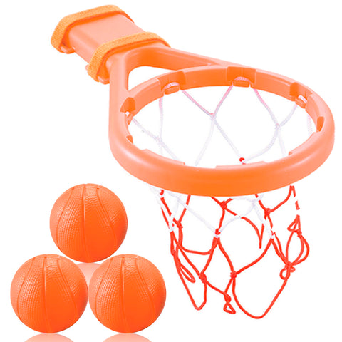 Bath Toy Basketball Hoop & Balls Set for Boys and Girls