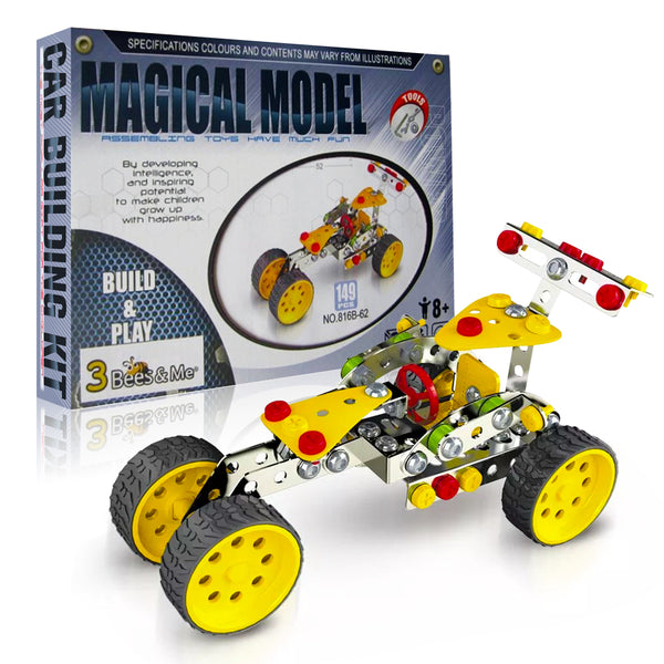 STEM Car Building Toy Kit - DIY Toy for Boys and Girls Age 8 and Up